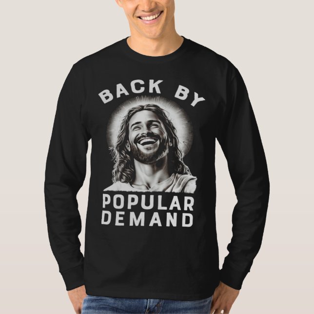 Easter Jesus  Back By Popular Demand T Shirt (Framsida)