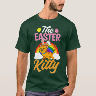 Easter Kitty Design Easter Cat T Shirt