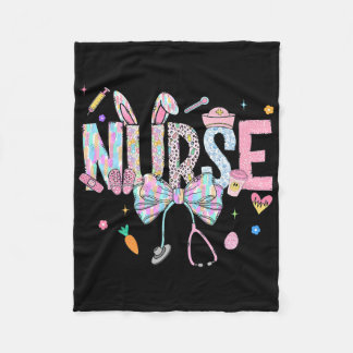 Easter Nurse Coquette Happy Easter Nurse School Nu Fleecefilt