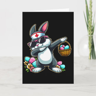 Easter Nurse Women Cute Bunny Nurse Easter Rn Lpn  Kort