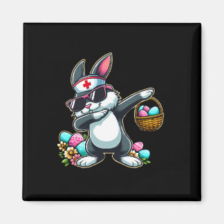 Easter Nurse Women Cute Bunny Nurse Easter Rn Lpn  Magnet