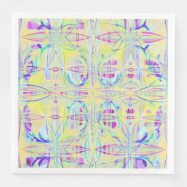 Easter Pastel Abstract Party Paper Napkins Pappersservett