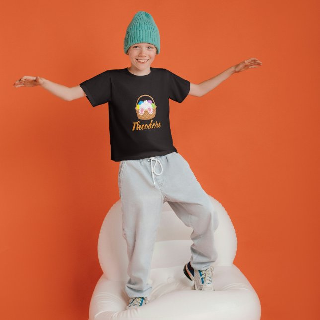 Easter Personalized Kids Basic T-Shirt (Skapare uppladdad)