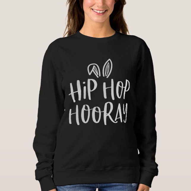 Easter Pregnancy Announcemen for Men Hip Hop Hoora T Shirt (Framsida)