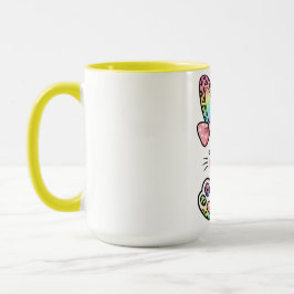  Easter Rainbow Bunny Mugg