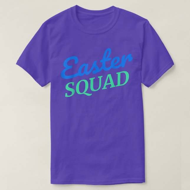 Easter Squad Family Group Matching Easter Egg Hunt T Shirt (Design framsida)