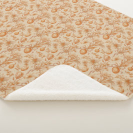 Easter Toile de Jouy Eggs and Tulips Pattern