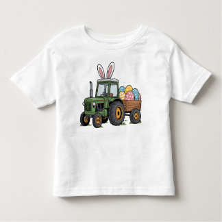 Easter Tractor  T Shirt