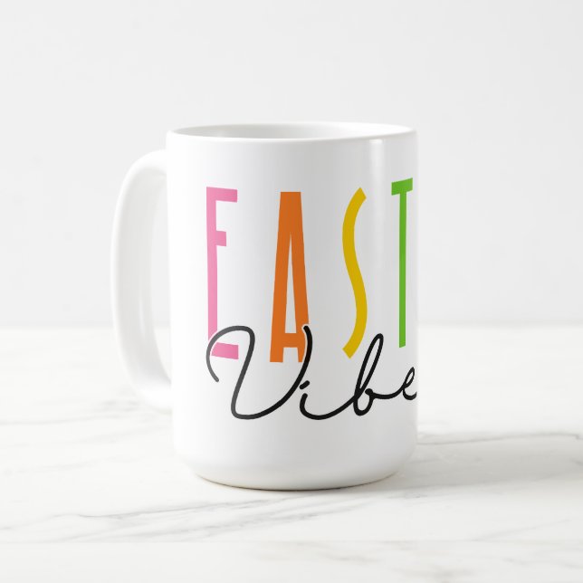Easter Vibes Kaffemugg (Framsida vänster)
