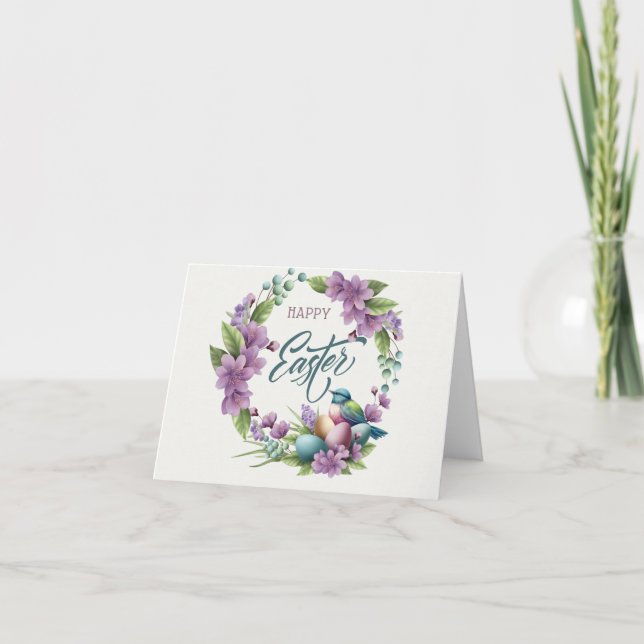 Eastercard to make someone happy helgkort (Framsida)