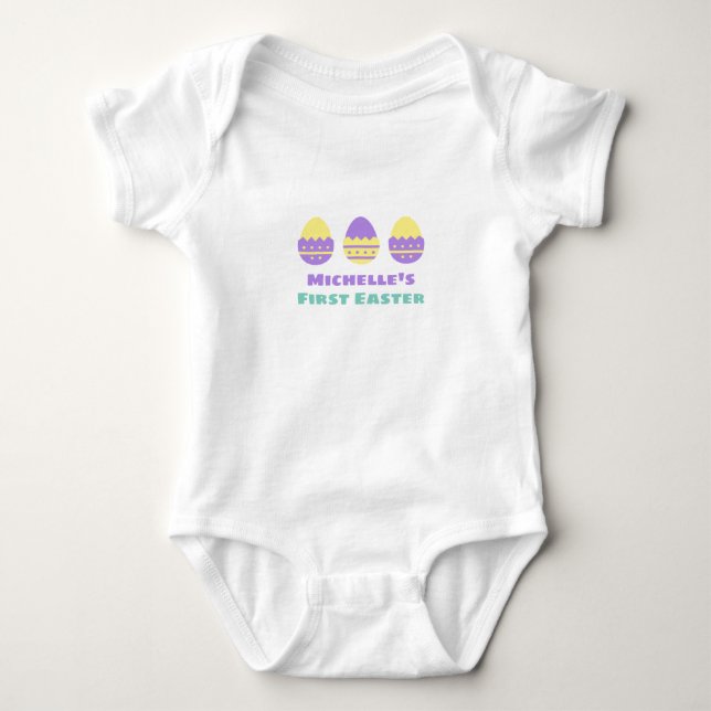 EasterDecoration EasterEggsClipart EggPattern T Shirt (Framsida)
