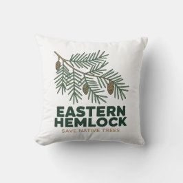 Eastern Hemlock Save Native Trees Decorative Pillo Kudde