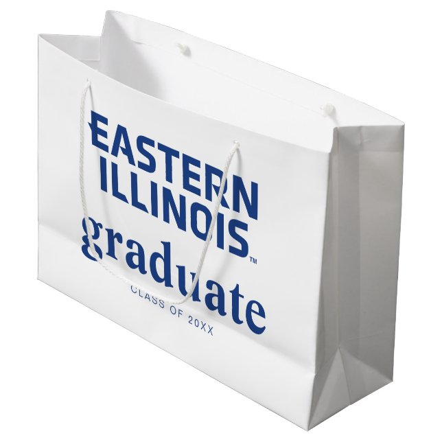 Eastern Illinois University varumärkeslogotyp (Framsidan Vinklad)