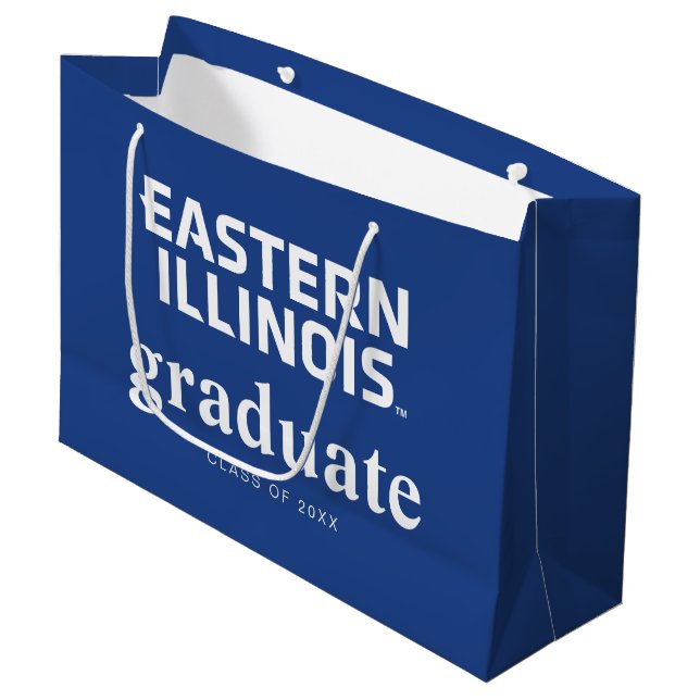 Eastern Illinois University varumärkeslogotyp (Framsidan Vinklad)