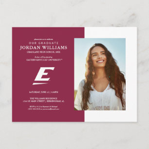Eastern Kentucky University E Meddelande Vykort