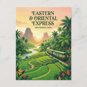 Eastern & Oriental Express (Sydostasien) Vykort