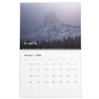 Eastern Sierra Scenic Highway 2026 Kalenderbilder Kalender