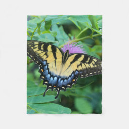 Eastern Tiger Swallowtail Butterfly Fleecefilt