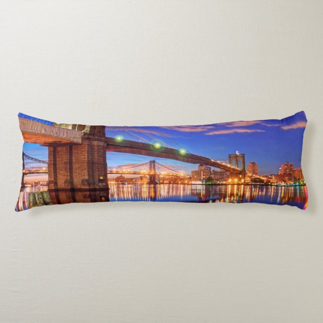 Eastet River, Brooklyn överbryggar, Manhattan Kroppskudde (Framsidan)