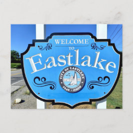 Eastlake sign, Cleveland area Vykort