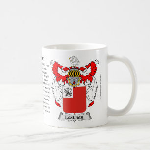 Eastman familjvapensköld kaffemugg