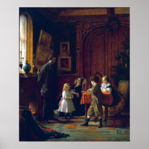 Eastman Johnson jultid, Blodgett Famil Poster
