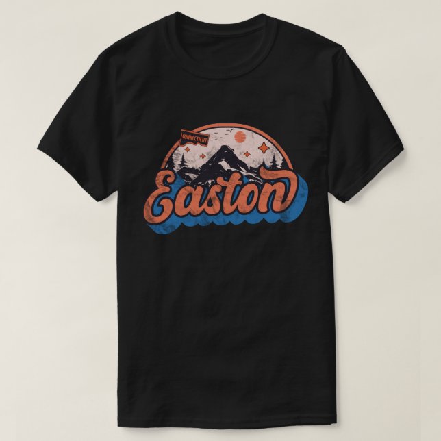 Easton, Connecticut T Shirt (Design framsida)
