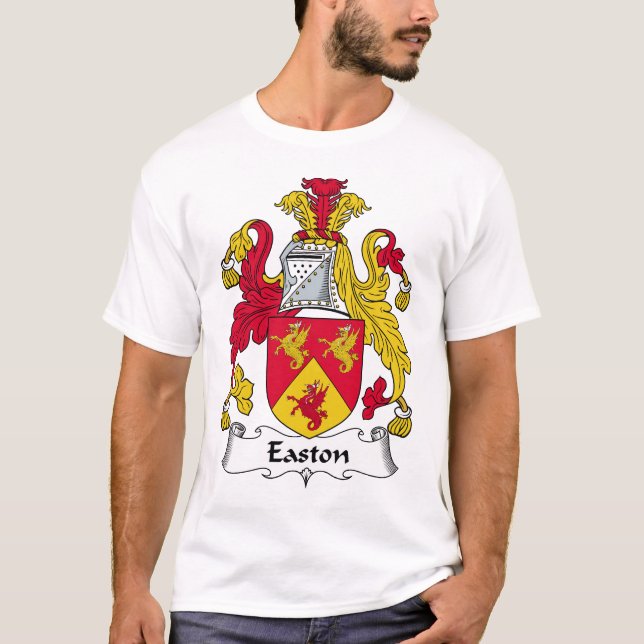 Easton familjvapensköld t-shirt (Framsida)