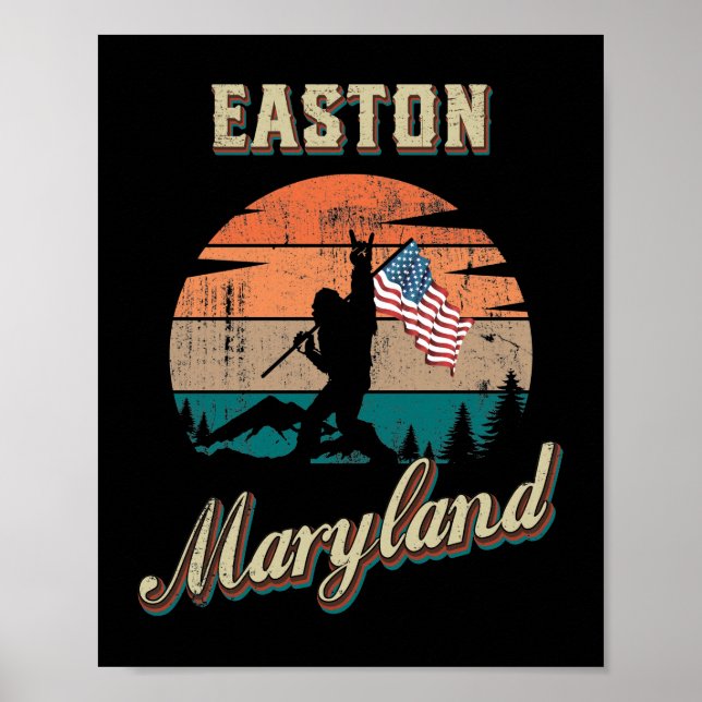 Easton Maryland Poster (Framsidan)