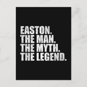 Easton namn, Easton Mannen Myten Legenden Vykort