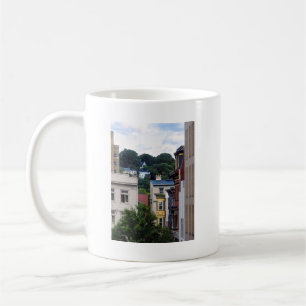 Easton PA - Visa från fönster Kaffemugg