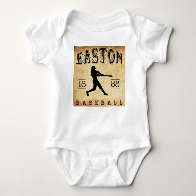 Easton Pennsylvania baseball 1888 Tee Shirt (Framsida)