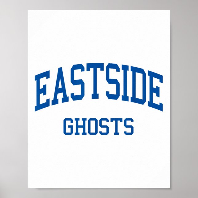 Eastside High School Hs Paterson Nj Retro Poster (Framsidan)