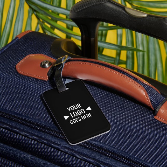 Easy Anpassningsbar Corporate Business Logotyp Bagagebricka (Baksida Insitu 3)