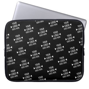 Easy Anpassningsbar Corporate Business Logotyp Mön Laptop Fodral