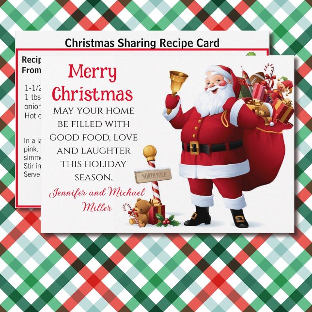 Easy Beef Stroganoff Recept Sharing jul Card (Skapare uppladdad)