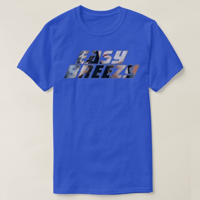 Easy Breezy T Shirt (Design framsida)