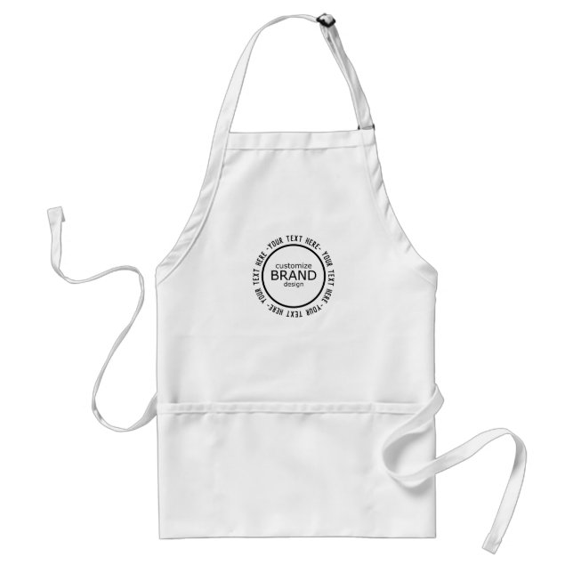 Easy Business Logotyp Template Apron Förkläde (Framsidan)