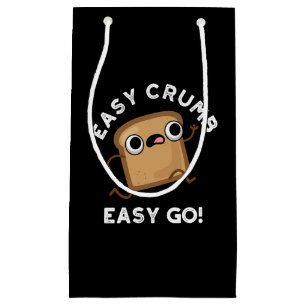 Easy Crumb Easy Go Funny Bread Pun Mörk BG