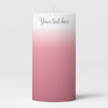 Easy Edit Elegant Script Avslappnad Ombre Rosa Whi