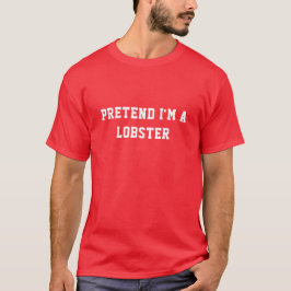 Easy Halloween Costume Lobster T Shirt