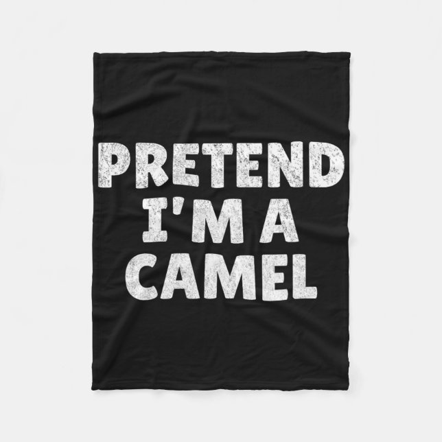 Easy Lazy Halloween Costume Fleecefilt (Framsidan)