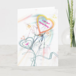 EASY ~ MEN ALL-TILLFÄLLE KÄRLEK-KORT TACK KORT