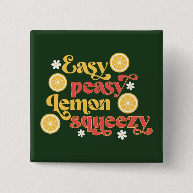 Easy Peasy Lemon Squeezy Knapp (Framsida)
