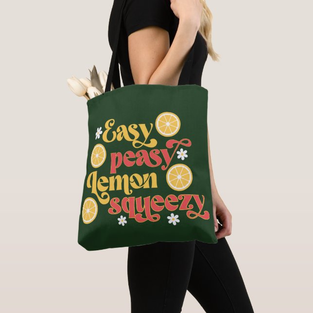 Easy Peasy Lemon Squeezy Tygkasse (Närbild)