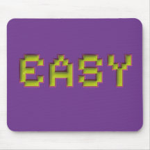 EASY Retro Pixel Art Gamingmusmatta - 3D Neon De