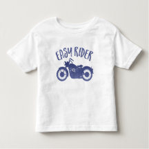 Easy Rider Denim Skriv ut T-Shirt