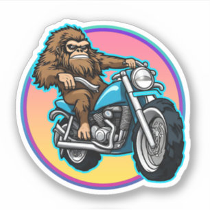Easy Rider Motorcykel pappa Sasquatch Klistermärken