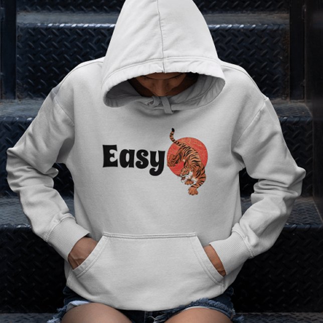Easy Tiger Hoodie – Sarksastisk komfort (Skapare uppladdad)