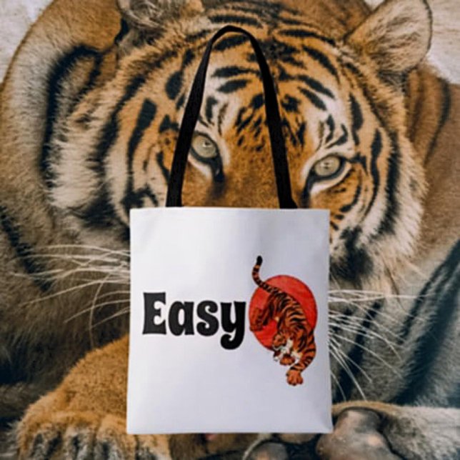 Easy Tiger Tote Bag – Vild Stil Tygkasse (Skapare uppladdad)